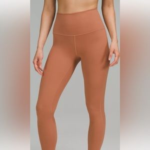 Lulu Align 25 inch pant in clay